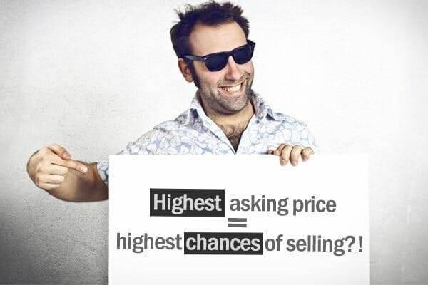 highest asking price